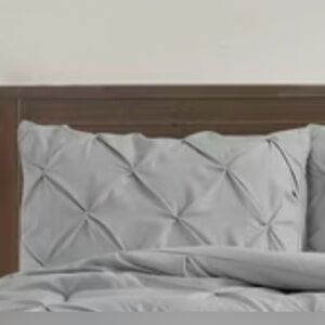 Pottery Barn King Pintuck Sham Set in Sky Blue